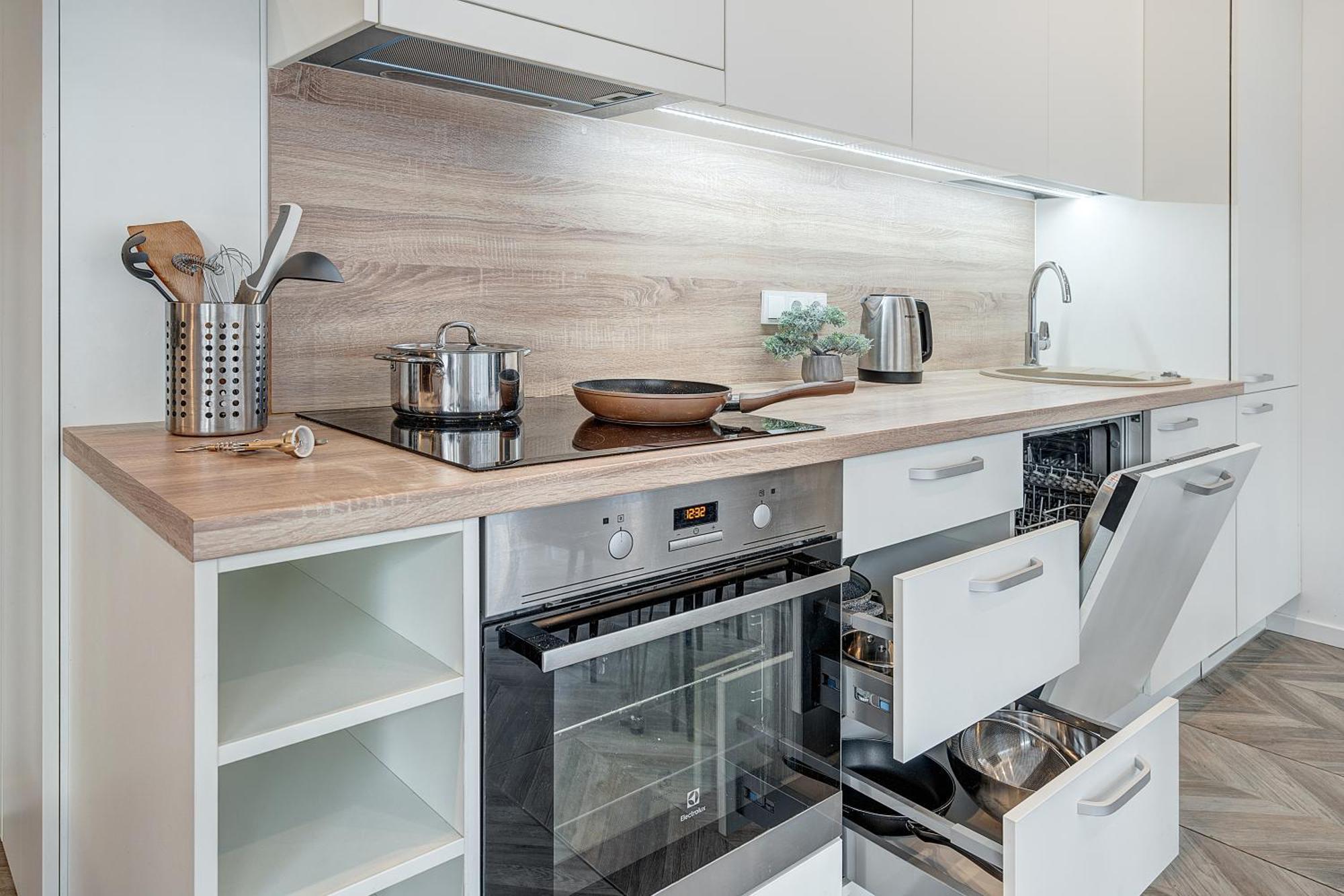 Cohost I New Basteja Life Apartments W-Garage Prkg & Self Check-In Vilnius Ruang foto