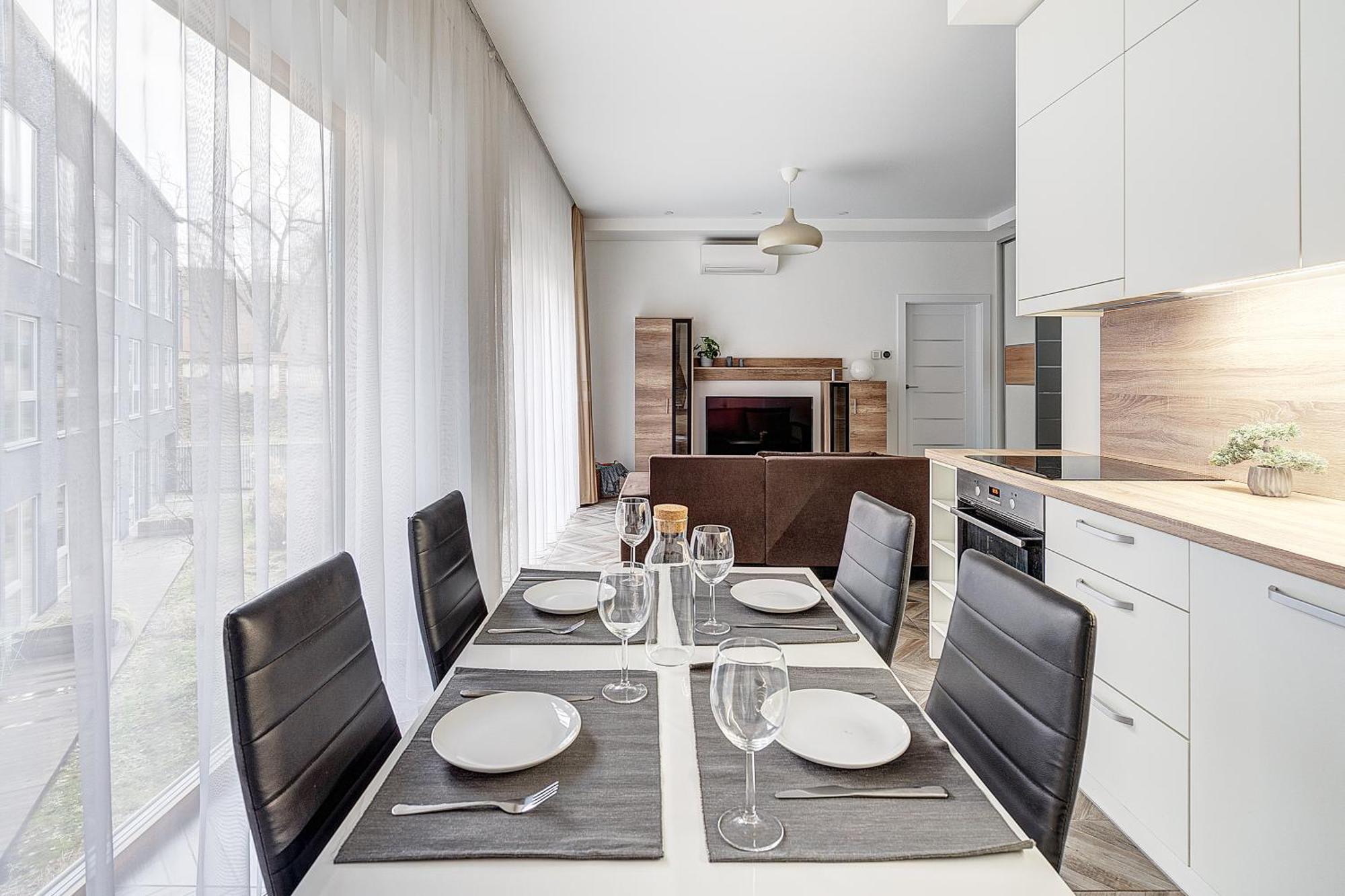 Cohost I New Basteja Life Apartments W-Garage Prkg & Self Check-In Vilnius Ruang foto