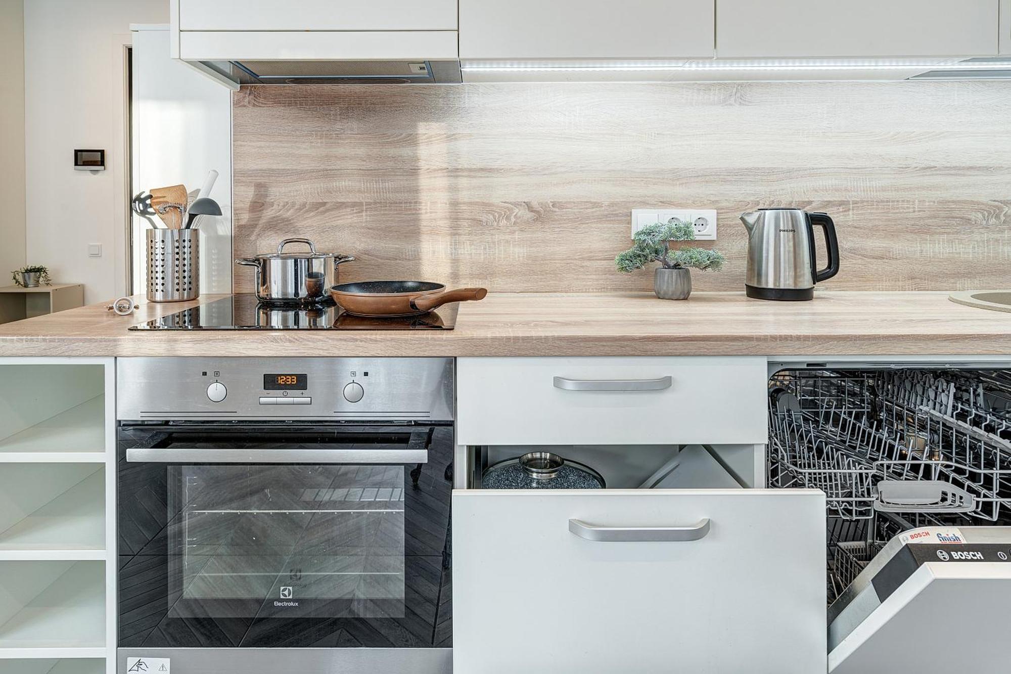 Cohost I New Basteja Life Apartments W-Garage Prkg & Self Check-In Vilnius Ruang foto