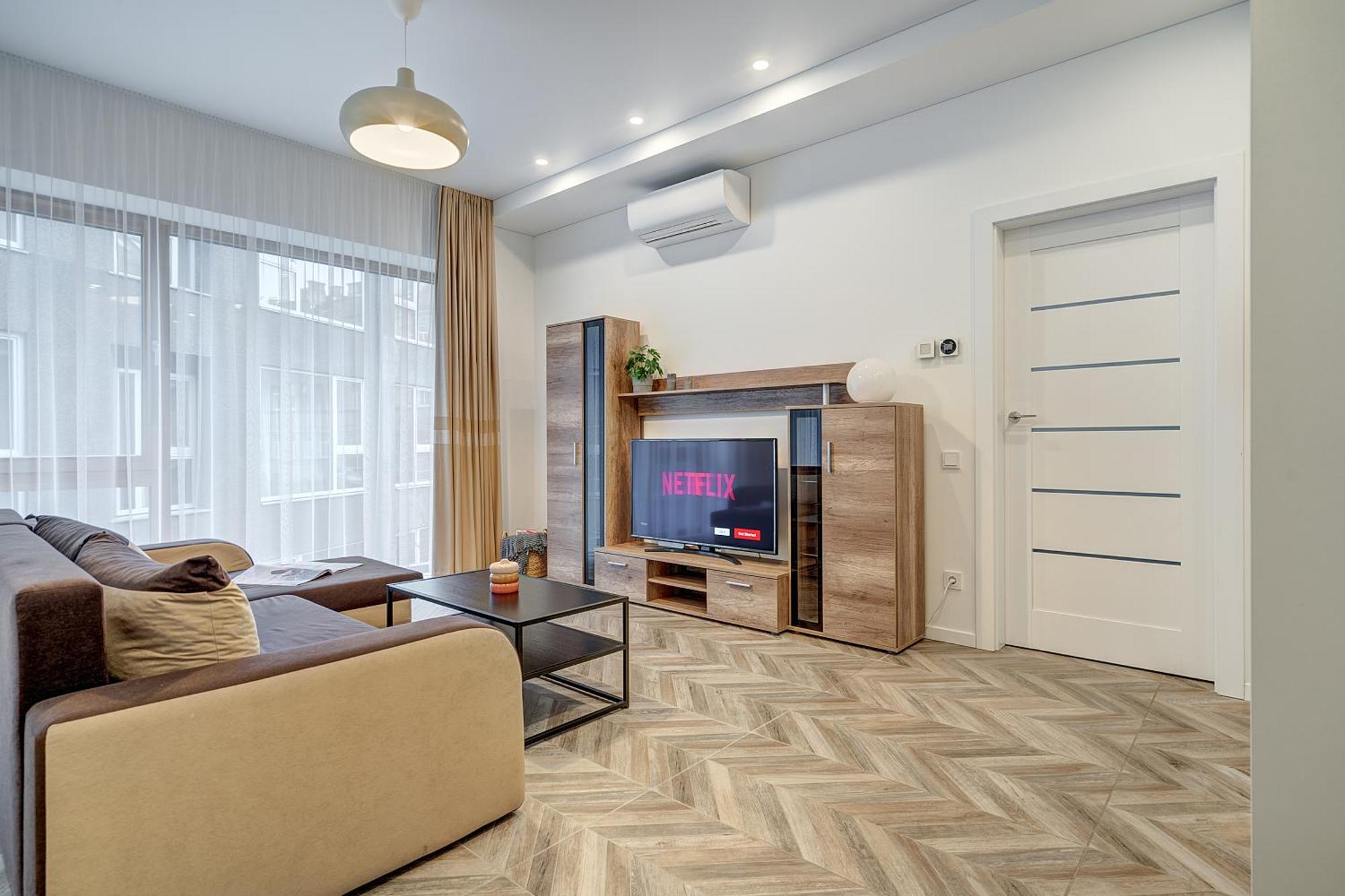 Cohost I New Basteja Life Apartments W-Garage Prkg & Self Check-In Vilnius Ruang foto