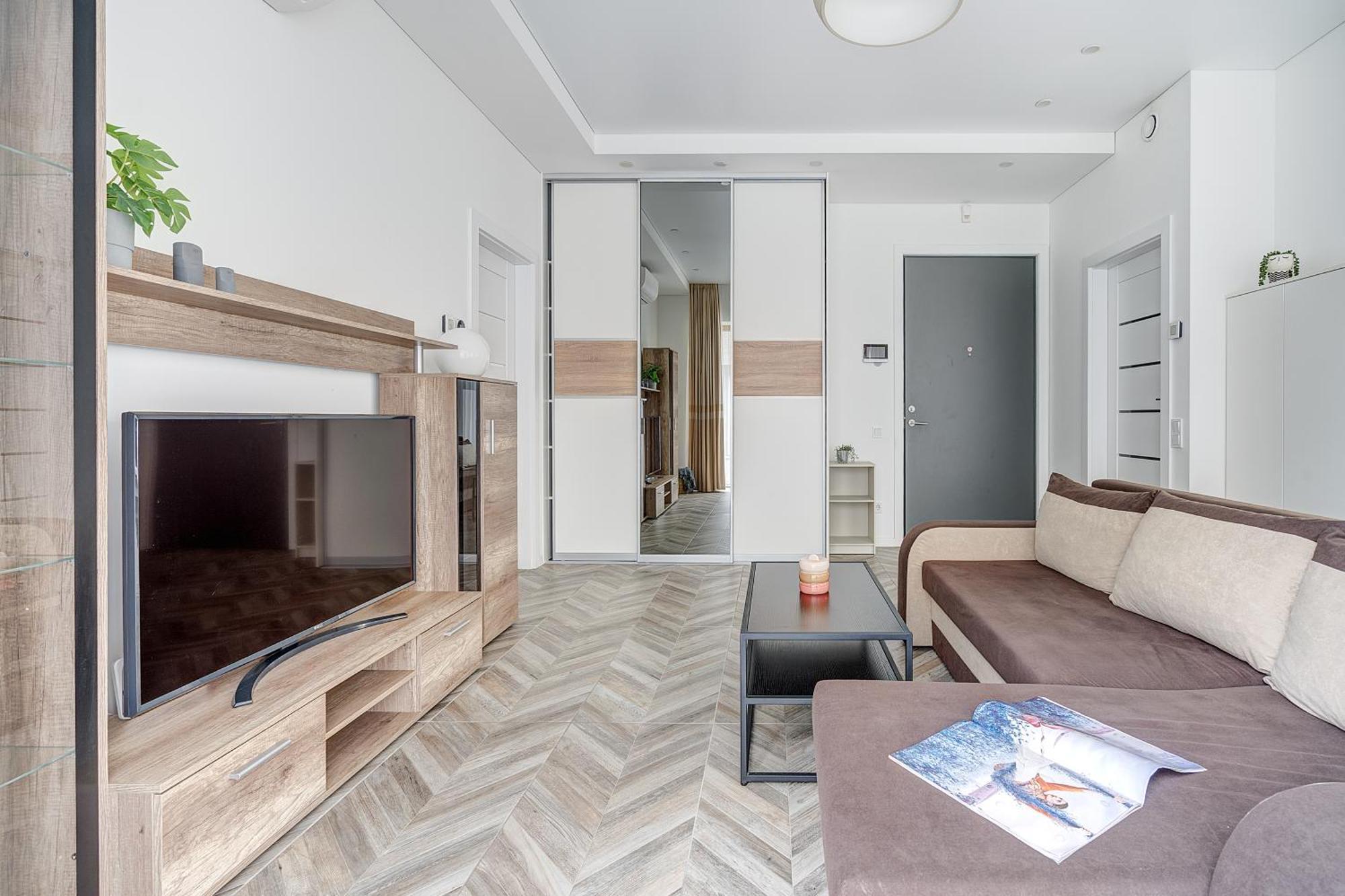 Cohost I New Basteja Life Apartments W-Garage Prkg & Self Check-In Vilnius Ruang foto