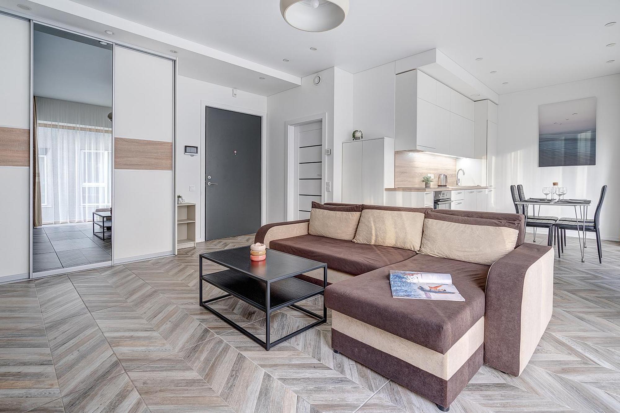 Cohost I New Basteja Life Apartments W-Garage Prkg & Self Check-In Vilnius Ruang foto